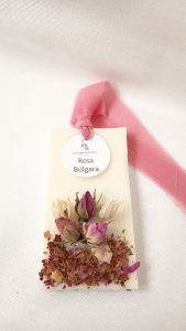 Ambientador de cera de soja con aroma de rosa de bulgaria