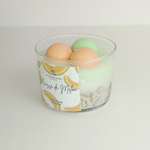 Postre Mousse de melón