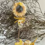 Girasoles, panales y abejitas para regalos de eventos, bautizos, cumpleaños infantiles