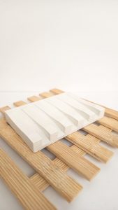 Jabonera artesanal para mantener el drenaje y durabilidad de la pieza de jabón