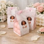 Vela bubble personalizada para bautizos y comuniones