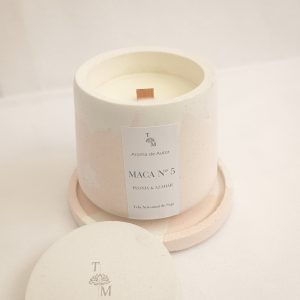 vela aromática de autor floral